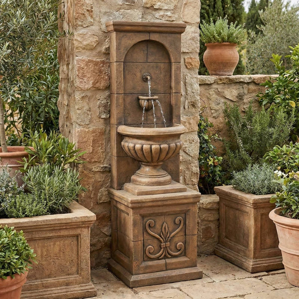 VestibuleWallCastStoneOutdoorF