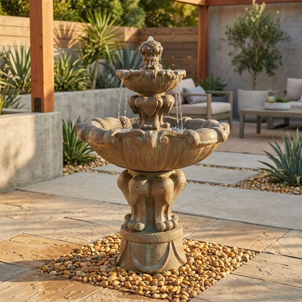 Vesuvio Tiered Garden Fountain - Small