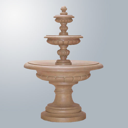 Via Roma Three Tier Outdoor Water Fountain