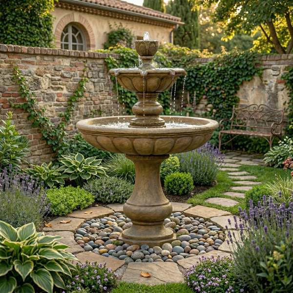 Vicentina Two Tier Fountain