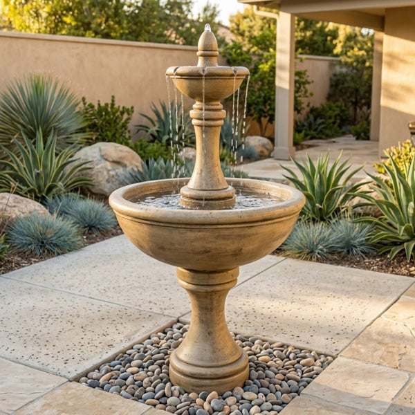 Vinci Tiered Garden Fountain