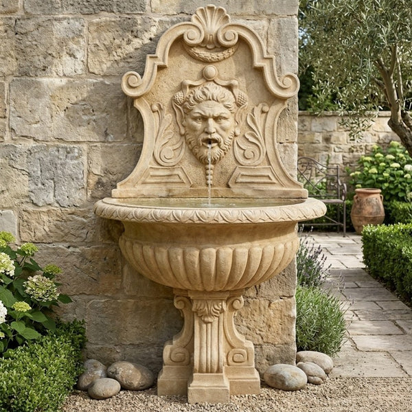 Vinci Wall Outdoor Water Fountain