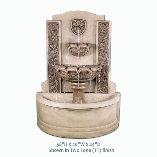 Vineyard Wall Fountain