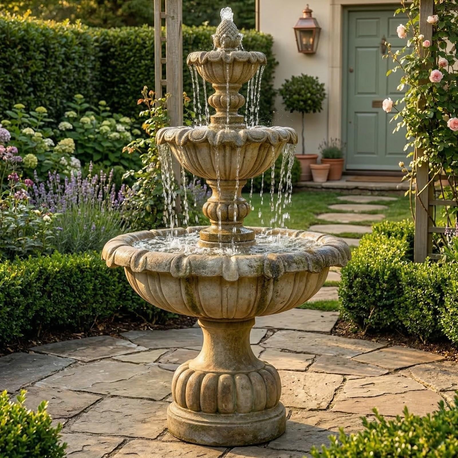 Vistamar Three Tier Fountain