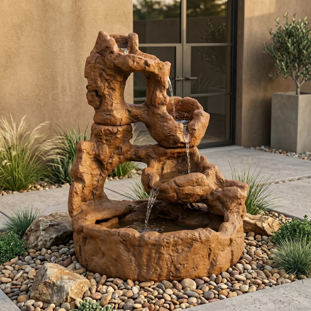 Yosemite Tiered Outdoor Fountain