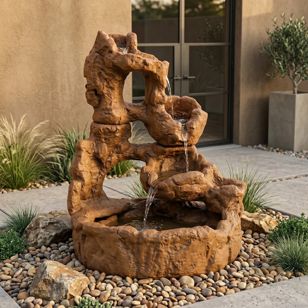 Yosemite Tiered Outdoor Fountain