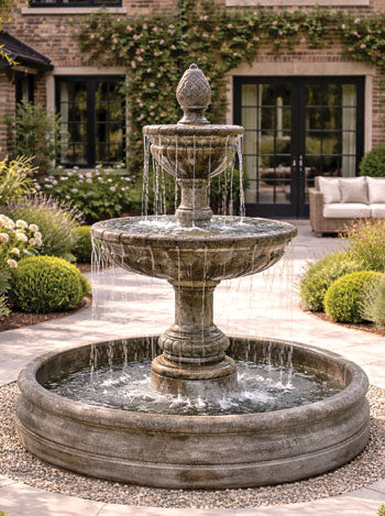 Geneva Fountain W/46" Basin