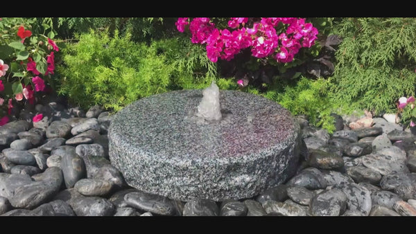 Natural Round Granite Stone Fountain