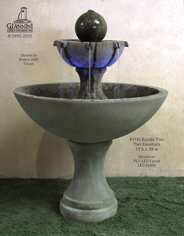 Ronde Two Tier Fountain