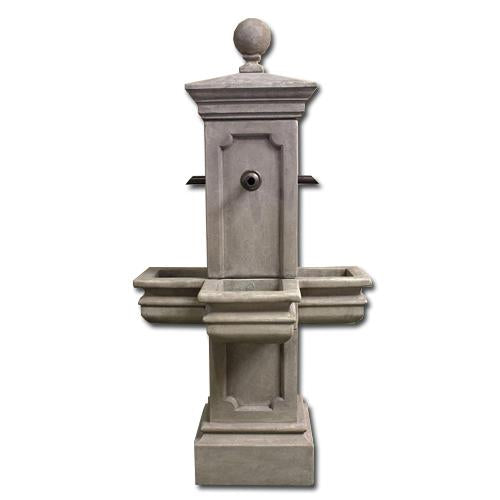 Columnaris Courtyard Fountain for Bronze Spouts - Outdoor Fountain Pros