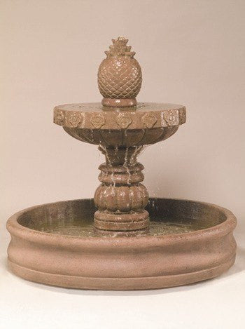 Mariposa Outdoor Water Fountain With 55 Inch Basin