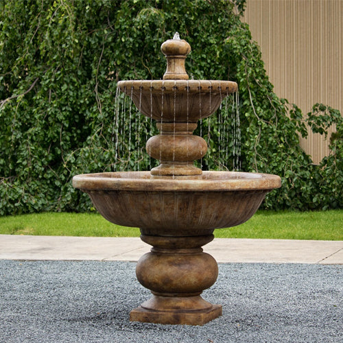 Siena Cascade Outdoor Fountain
