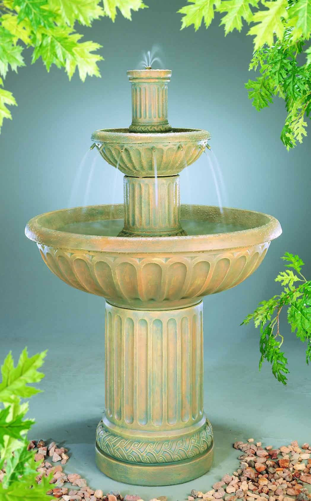 Fluted Fountain