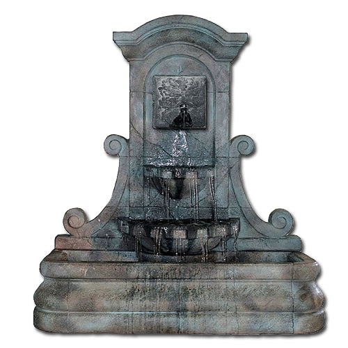 LaMura Green Man Flat Wall Fountain