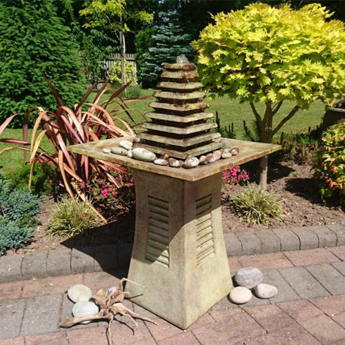 Astor Fountain - Outdoor Fountain Pros