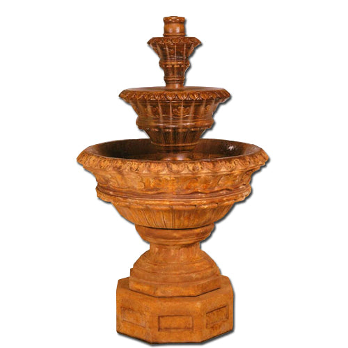 Valencia Three-Tier Fountain - Outdoor Fountain Pros