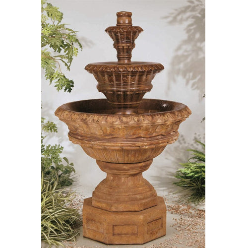 Valencia Three-Tier Fountain - Outdoor Fountain Pros