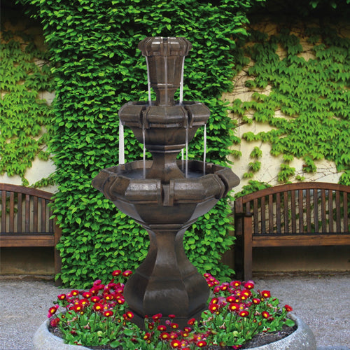 Kensington Two Tier Fountain - Outdoor Fountain Pros