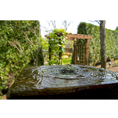 Monolith Fountain - Outdoor Fountain Pros