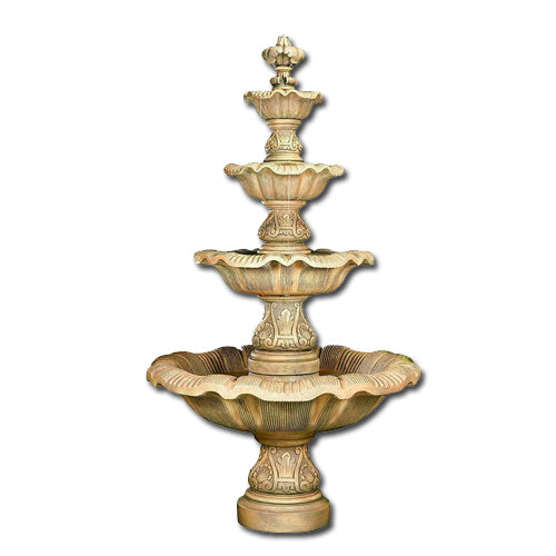 Four Tier Renaissance Fountain
