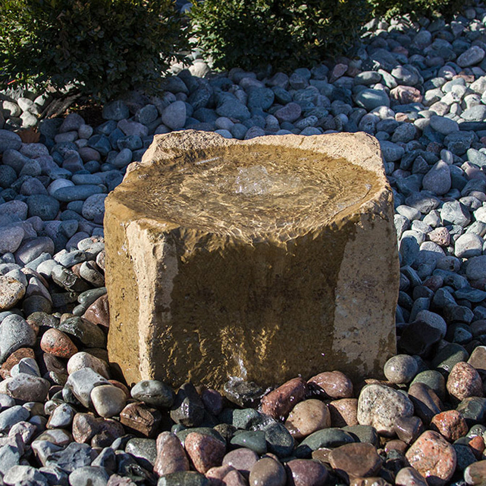 Agate Falls Stone Garden Fountain