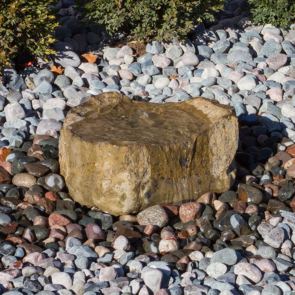 Agawa Falls Stone Outdoor Fountain