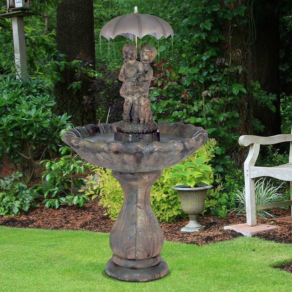 Classic April Showers Fountain - Outdoor Fountain Pros