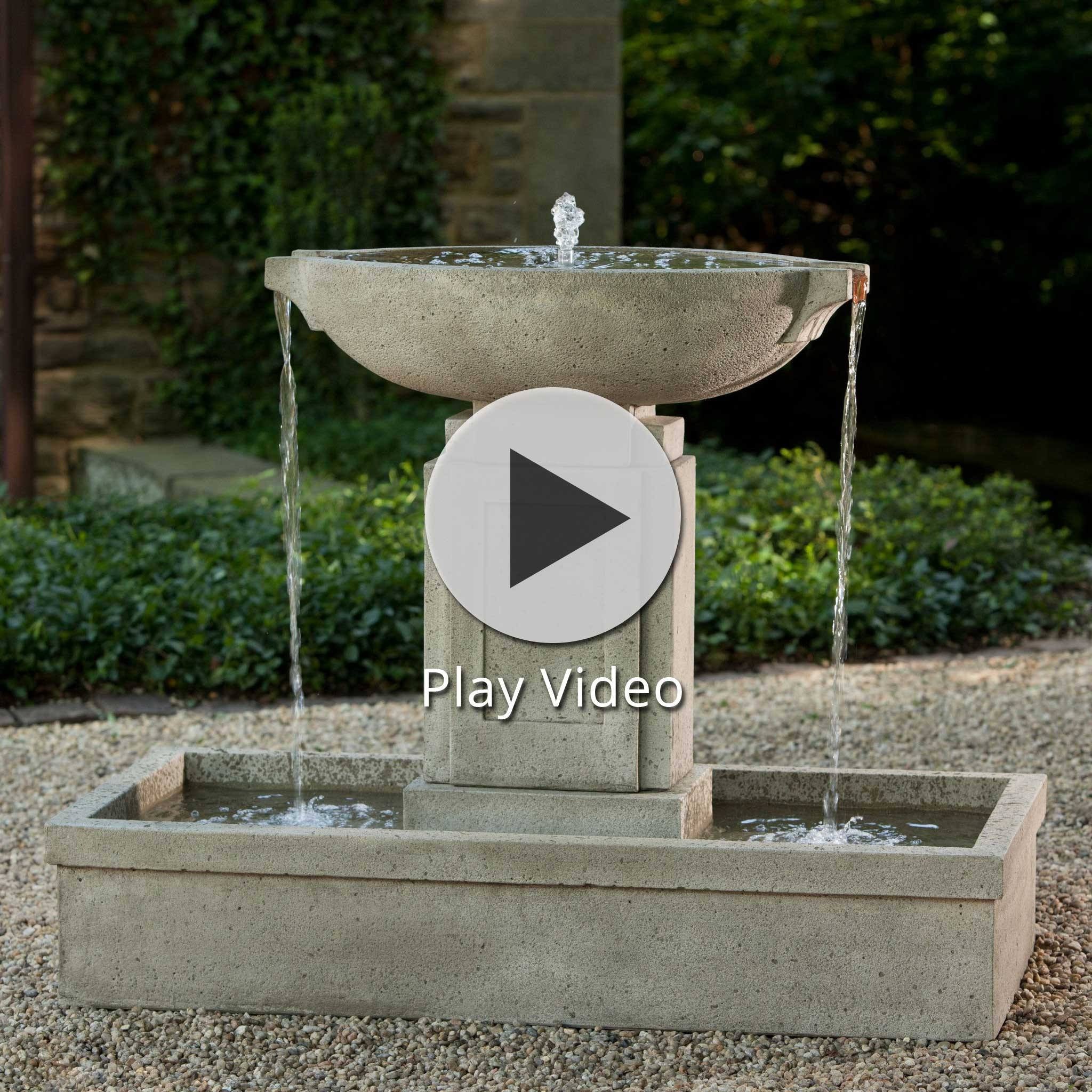 Austin Garden Water Fountain