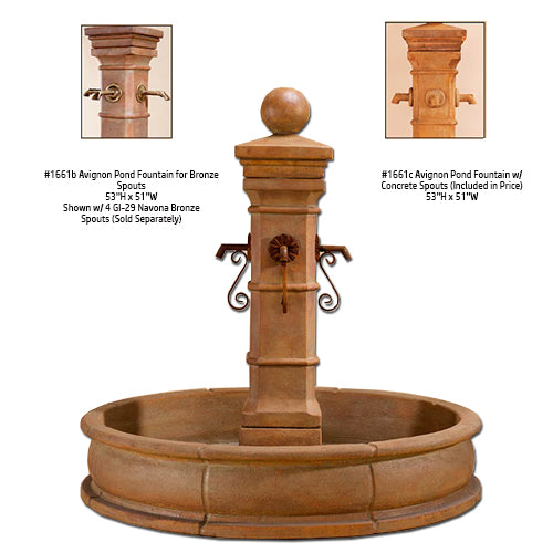 Avignon Pond Fountain