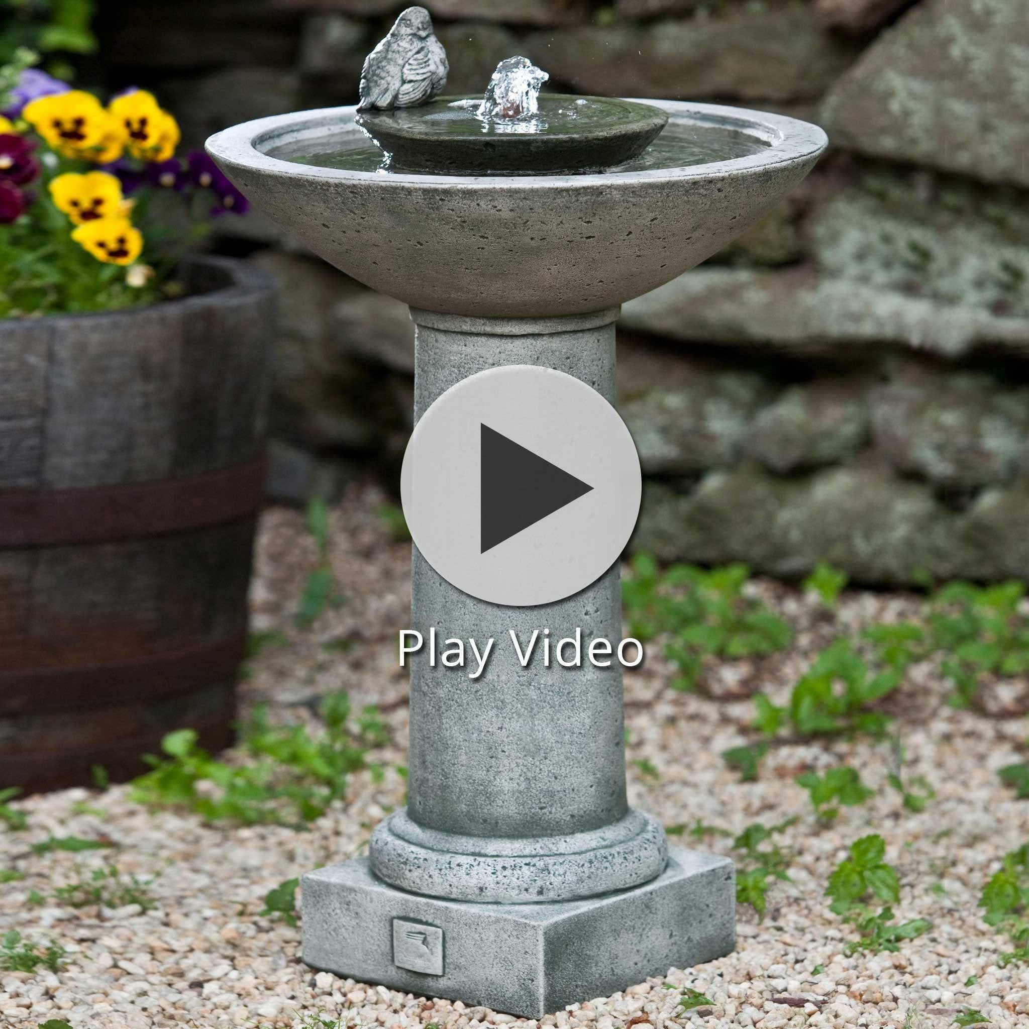 Aya Bird Water Fountain