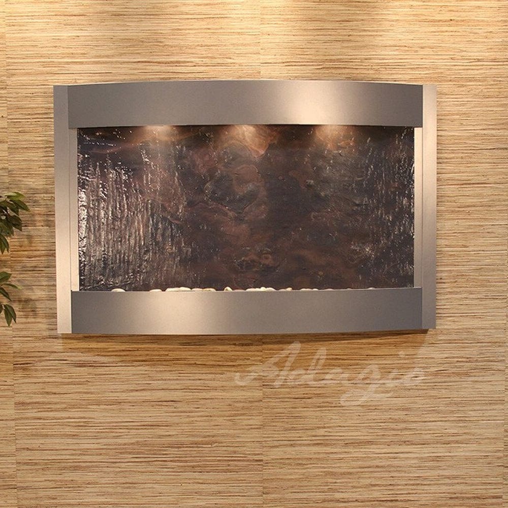     Calming_Waters_Silver_Metallic_Rajah_Featherstone - Outdoor Fountain Pros
