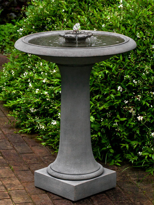 Camellia Birdbath Fountain