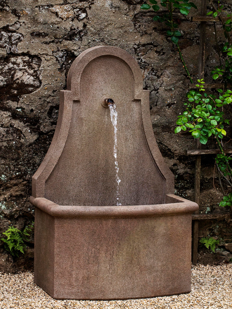 Closerie Wall Outdoor Fountain