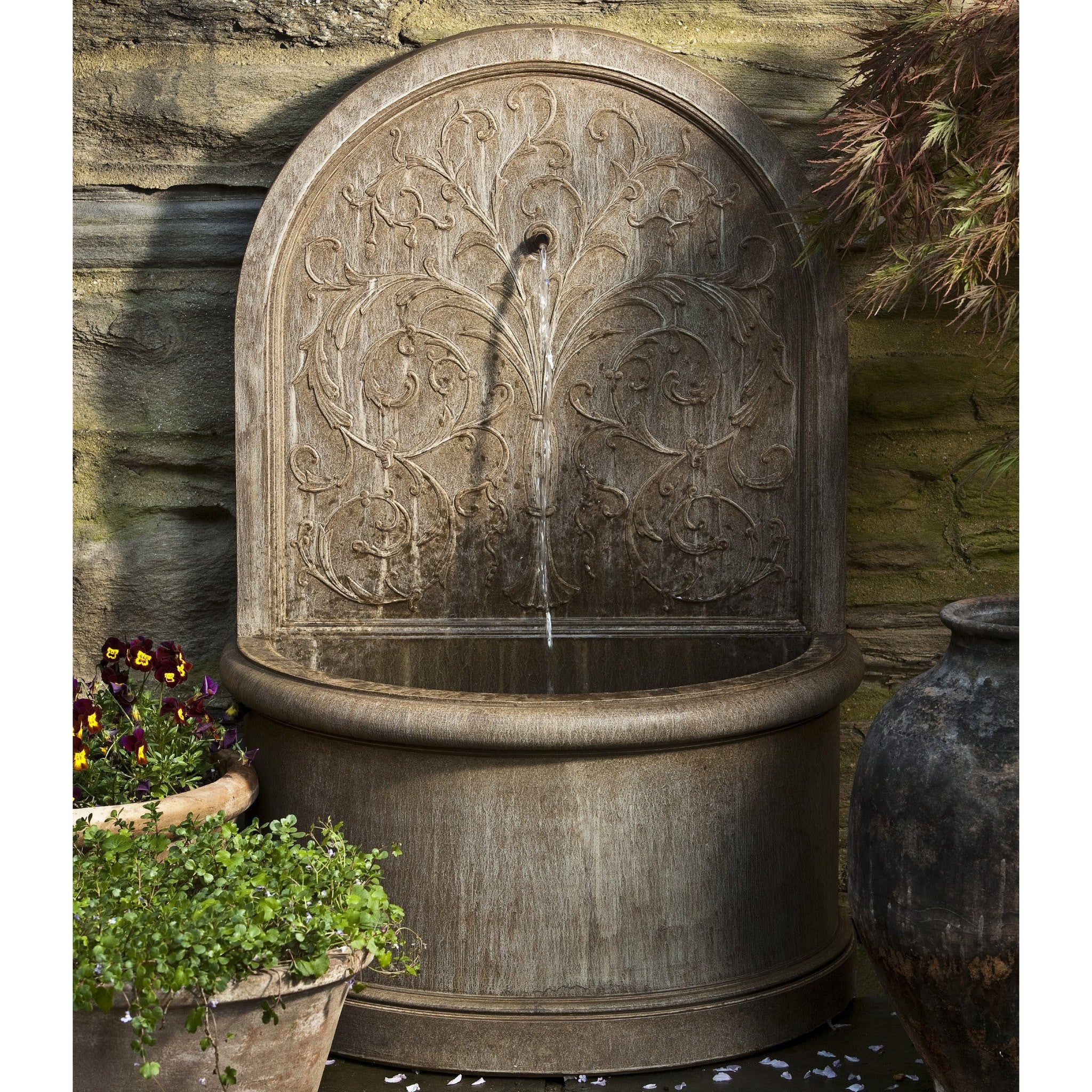 Corsini Wall Garden Water Fountain