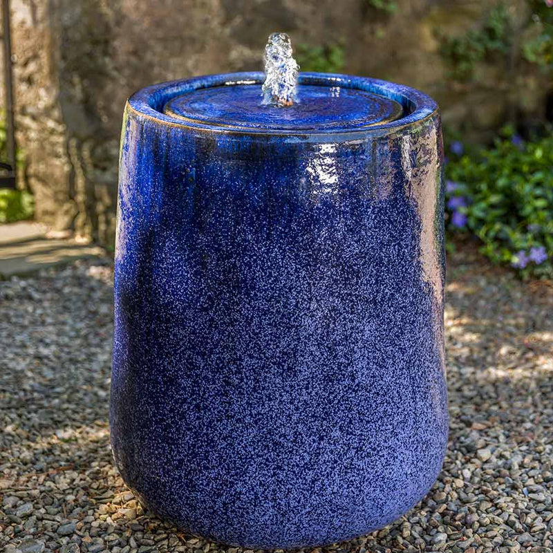 Daralis Large Fountain - Riviera Blue Finish