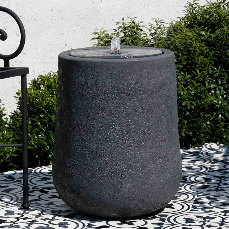 Daralis Large Fountain - Volcanic Coral Finish