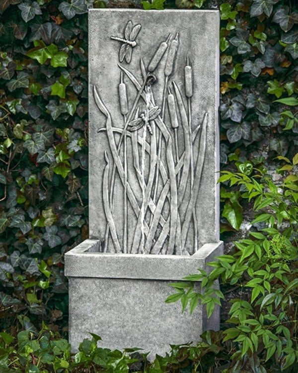 Dragonfly Square Wall Water Fountain