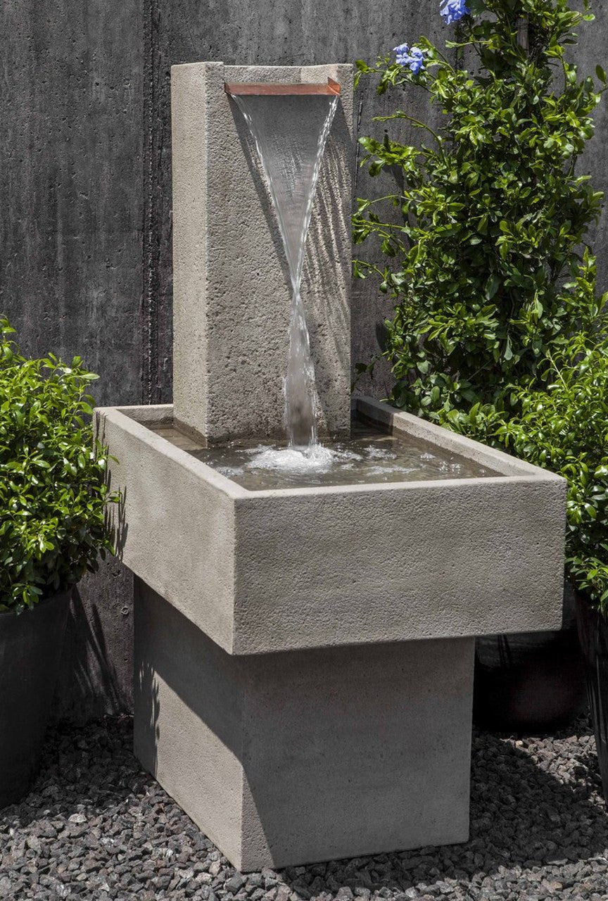 Falling Water III Garden Fountain