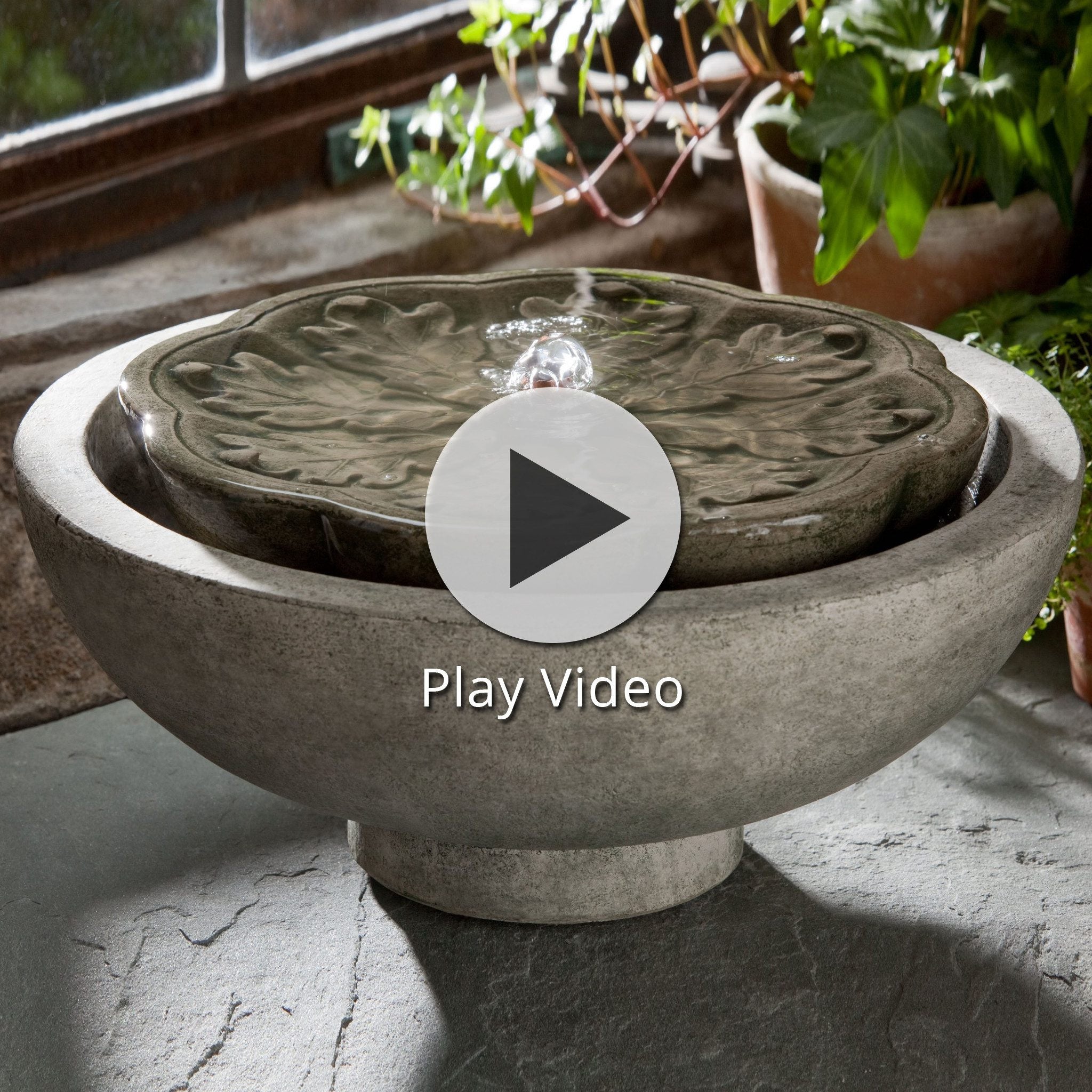 M-Series Flores Garden Terrace Fountain