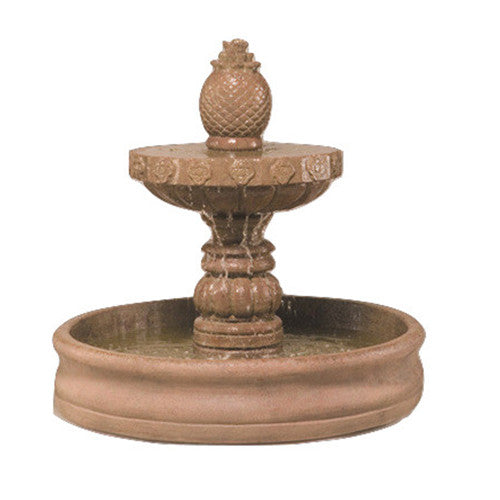 Mariposa Outdoor Water Fountain With 55 Inch Basin