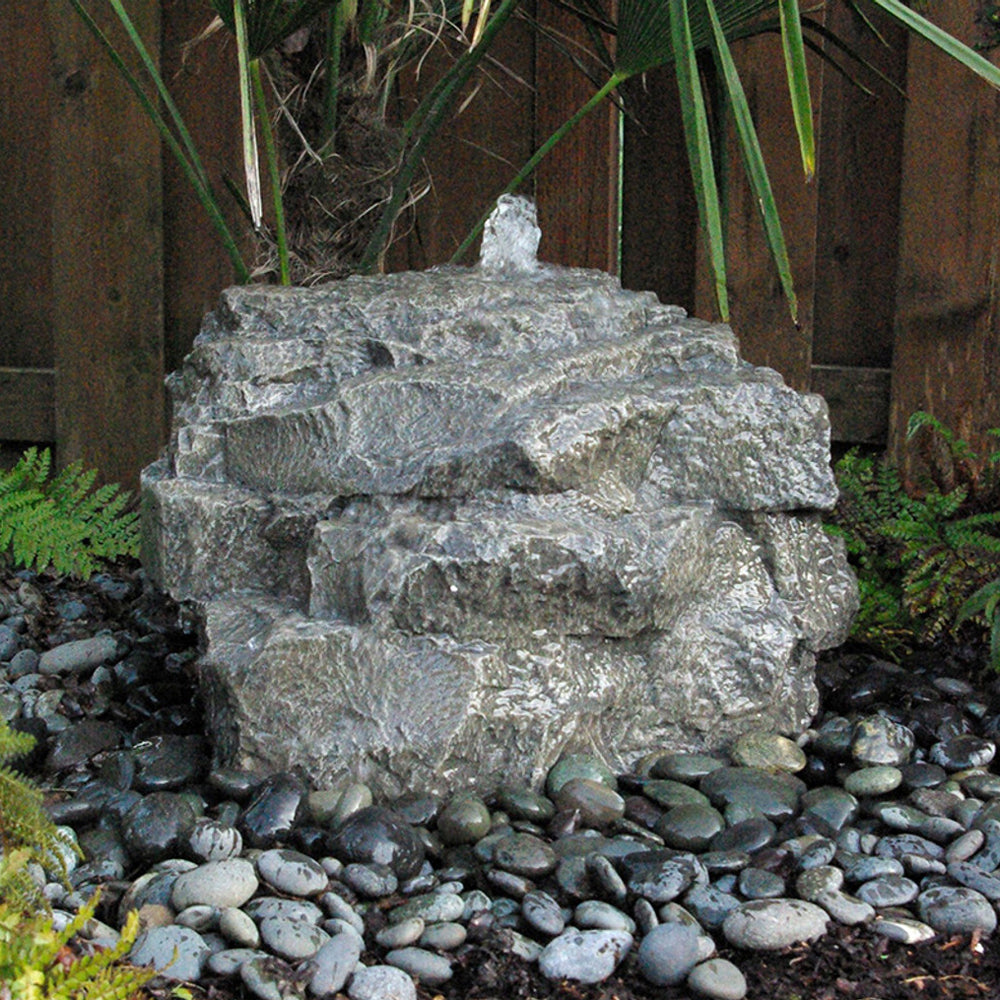 Mini Mountain Spring Stone Garden Fountain