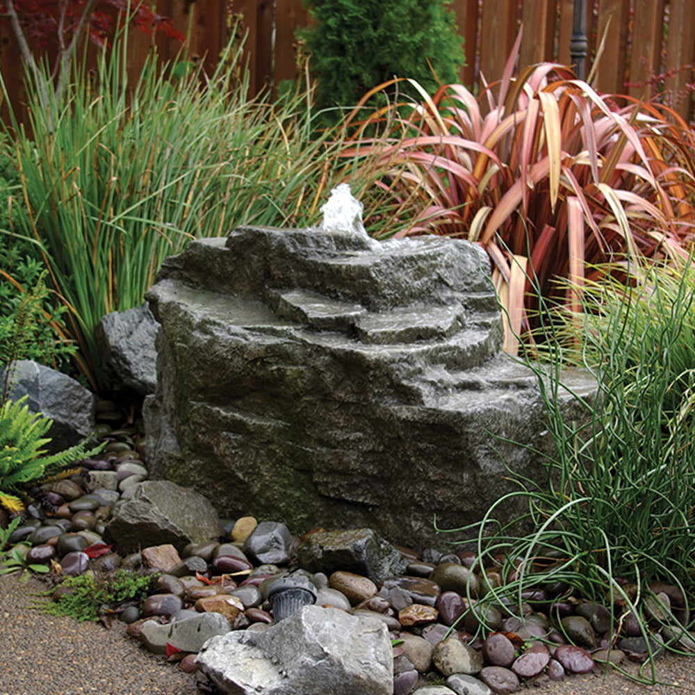 Mountain Spring Rock Outdoor Fountain