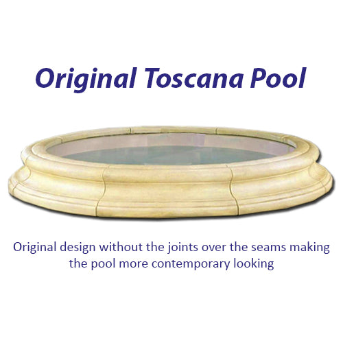 Four Tier Renaissance Fountain in Toscana Pool