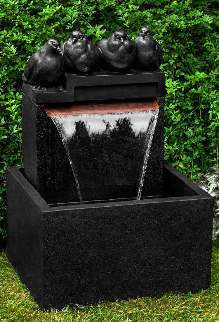 Quartet Wall Outdoor Fountain