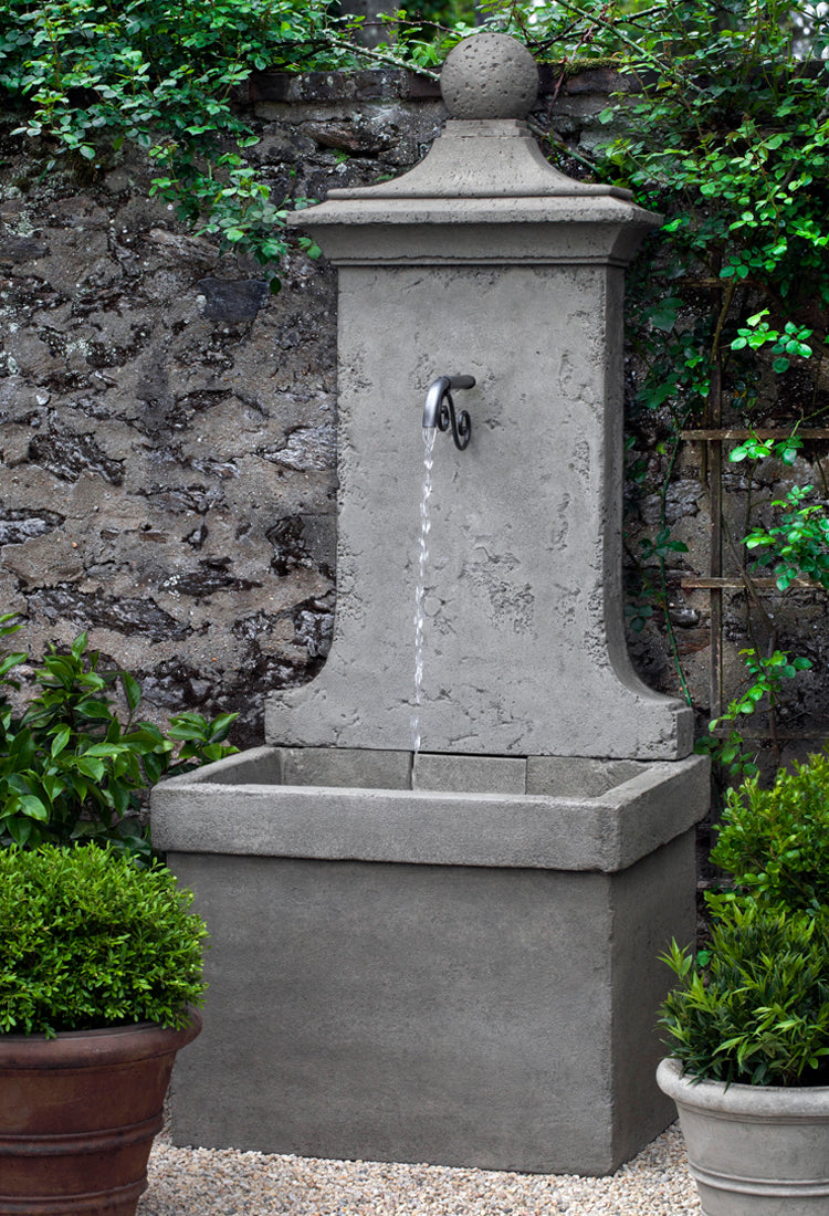 Vence Wall Outdoor Fountain