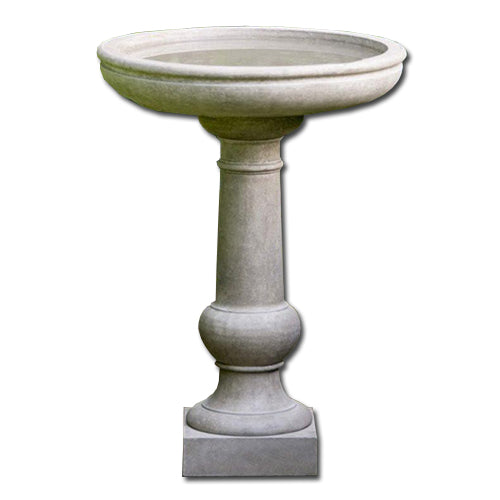 Campania International Williamsburg Tea Table Birdbath
