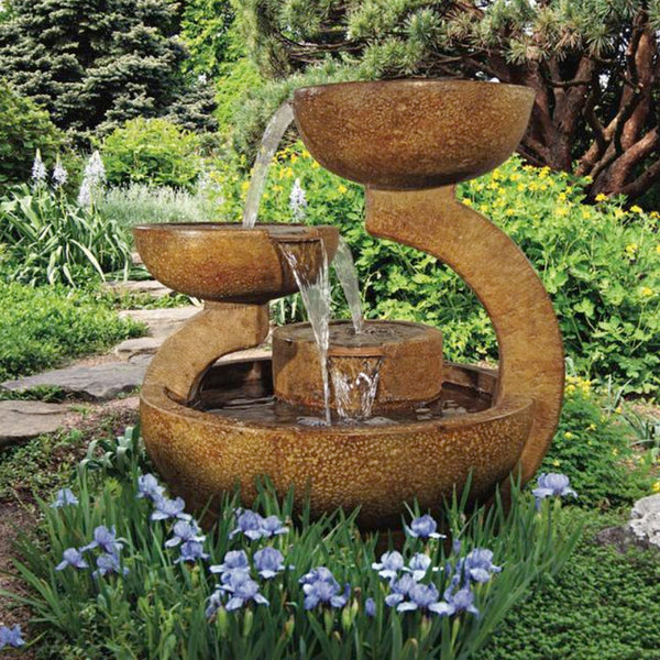 Zen Three Bowl Fountain