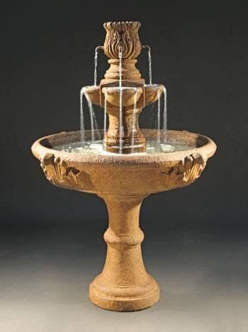 Assisi Tiered Garden Water Fountain