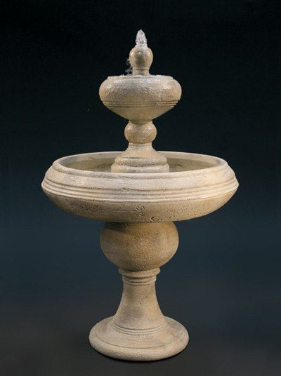 Barcelona Two Tier Outdoor Fountain - Tall