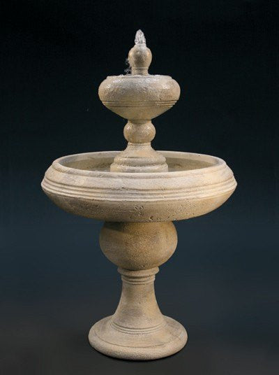 Barcelona Two Tier Outdoor Fountain - Tall